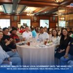 DILG's Abalos meets Tarlac LGU heads. Photo credits: DILG