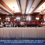 DILG's Abalos meets Tarlac LGU heads. Photo credits: DILG