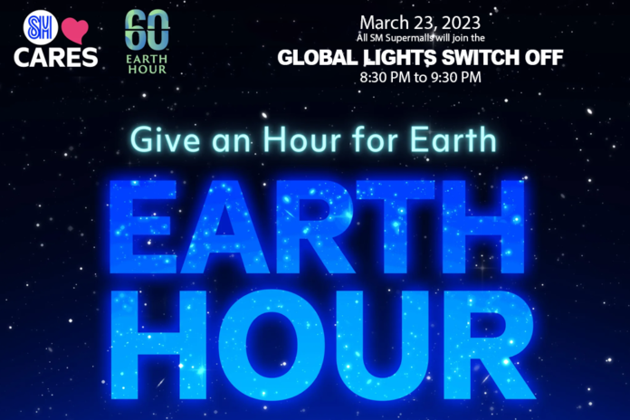 SM City Tarlac joins EARTH HOUR 2024.