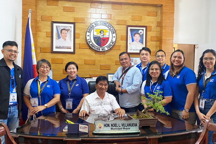 SSS Central Luzon 1 officers made a courtesy call to Concepcion, Tarlac Municipal Administrator Bienvenido Estrada.