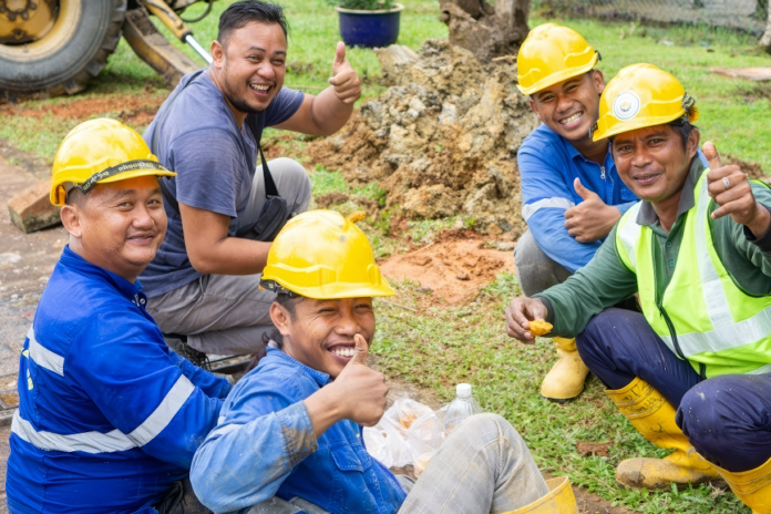 Construction workers