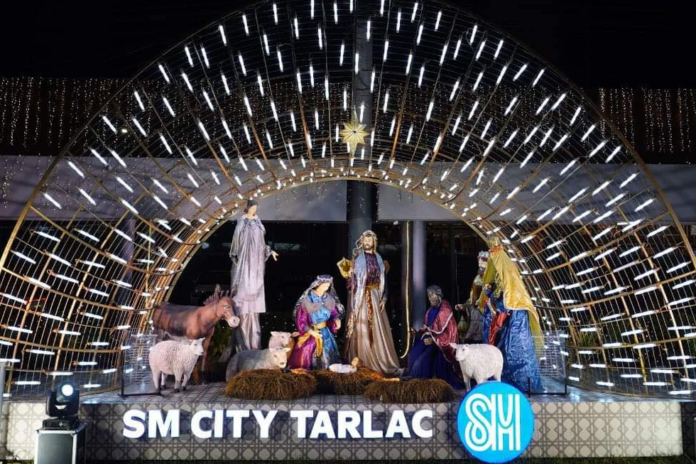 SM City Tarlac's Belenismo 2024 entry.