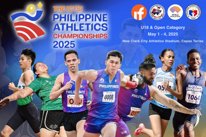 Six international teams have confirmed their participation in the ICTSI Philippine Athletics Championships 2025, set to take place from May 1 to 4 at the New Clark City.