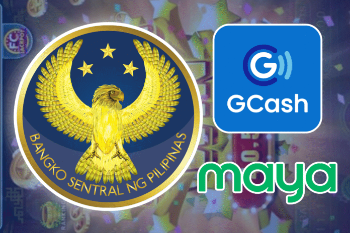 The Bangko Sentral ng Pilipinas orders e-wallets to remove links to gambling apps.