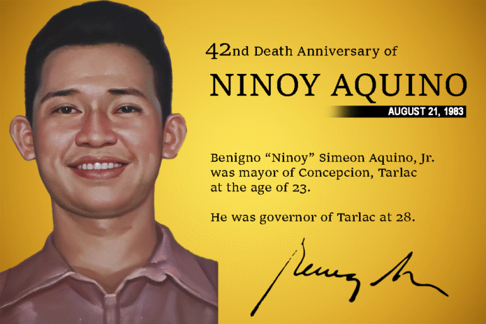 Ninoy Aquino was mayor of the town of Concepcion, Tarlac, and then became governor of the province.