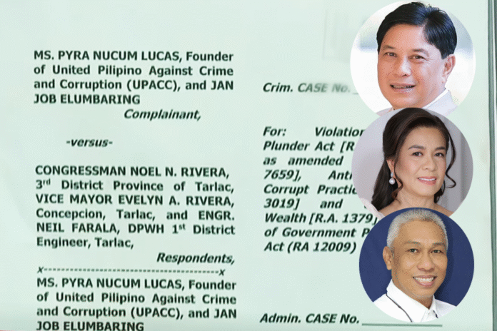 Congressman, vice mayor, engineer facing plunder rap.