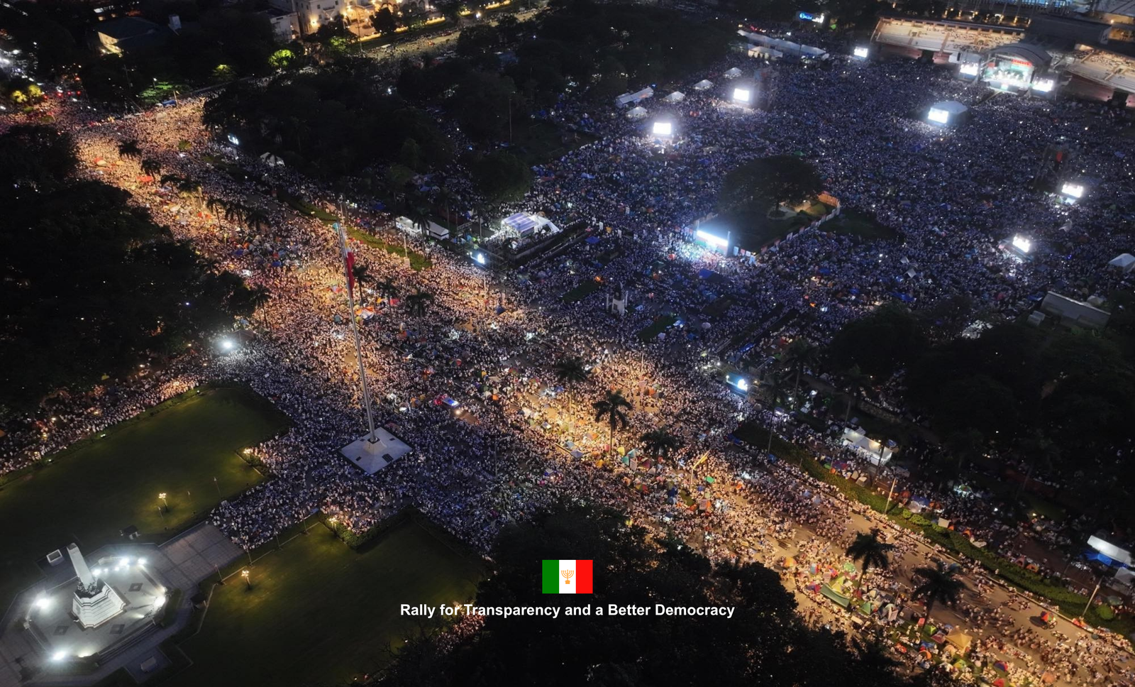 Half a million INC rally for transparency amid graft scandal - TARLAKENYO