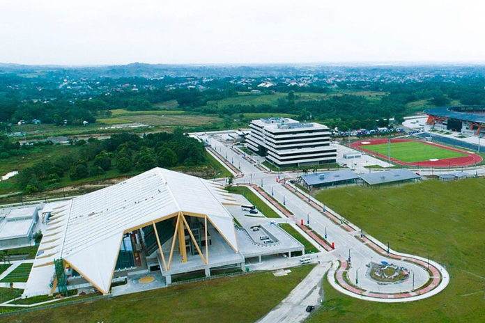 The New Clark City sports facilities.