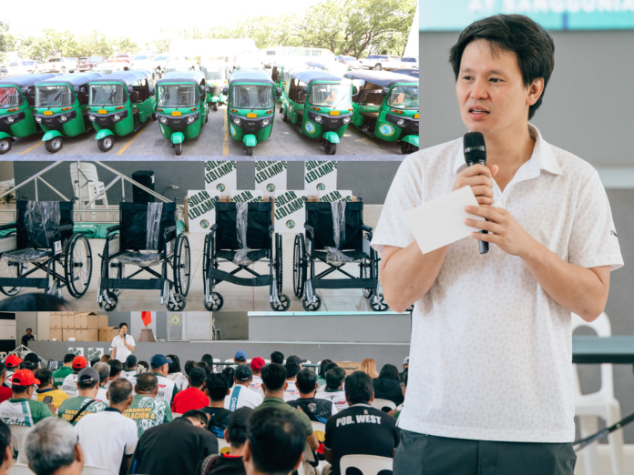 PGT distributes tuk-tuks and assistive devices to boost services