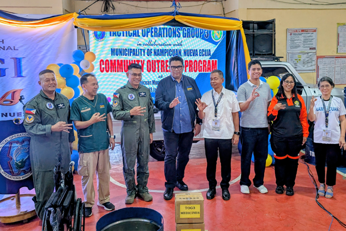 700 Novo Ecijanos benefit from a joint AFP, NGOs outreach program.