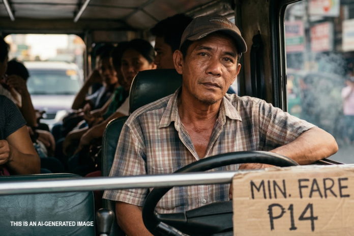 The minimum fare for traditional jeepneys would be P14, which reflects an 8% increase.