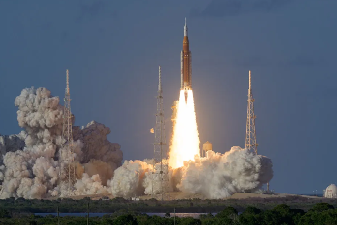 The Space Launch System launches with the Artemis II crew aboard the Orion spacecraft on April 2, 2026, 6:35 AM (Phil. time), at NASA’s Kennedy Space Center in Florida.