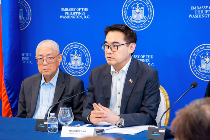 Department of Finance Secretary Frederick Go.