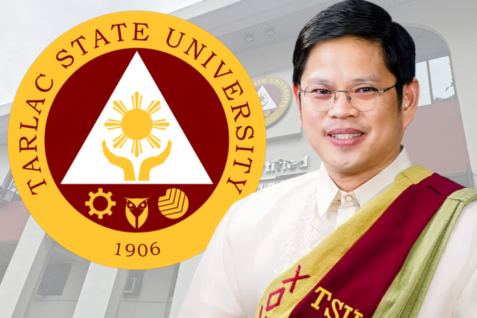 Jasper Jay Mendoza is the seventh Tarlac State University president.