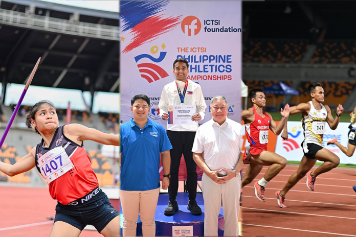 Filipino-American runner Yacine Guermali led the Philippines' early gold rush by winning in the men’s 5,000-meter race.