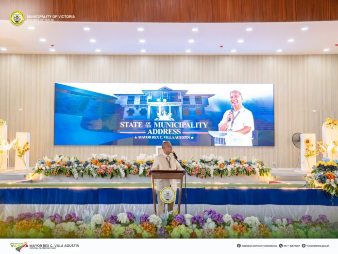 Victoria Mayor Rex C. Villa Agustin delivers his 2026 State of the Municipality Address