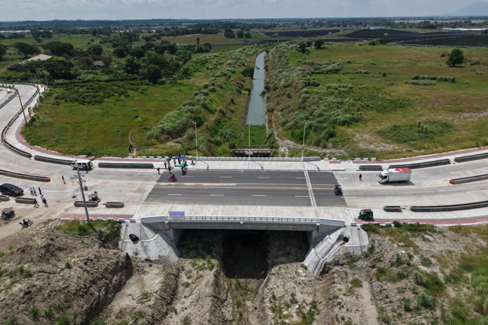 The bridge, linking barangays Balanti and Armenia, is now open for public use and is part of the Tarlac City Southwest Diversion Road.