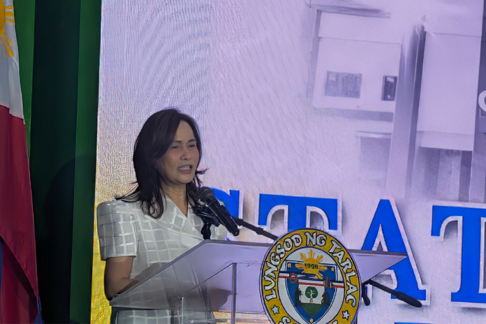 “We are now expected to deliver twelve months of progress in the span of four... sa mga kasama ko sa City Hall, walang tulugan,” Yap said during her SOCA 2026.