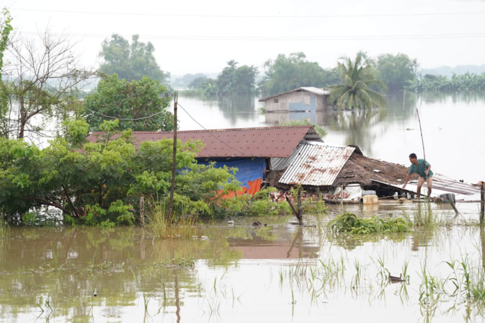 The province has been battered by monsoon rains in recent weeks, flooding several towns and destroying two bridges in Tarlac City.