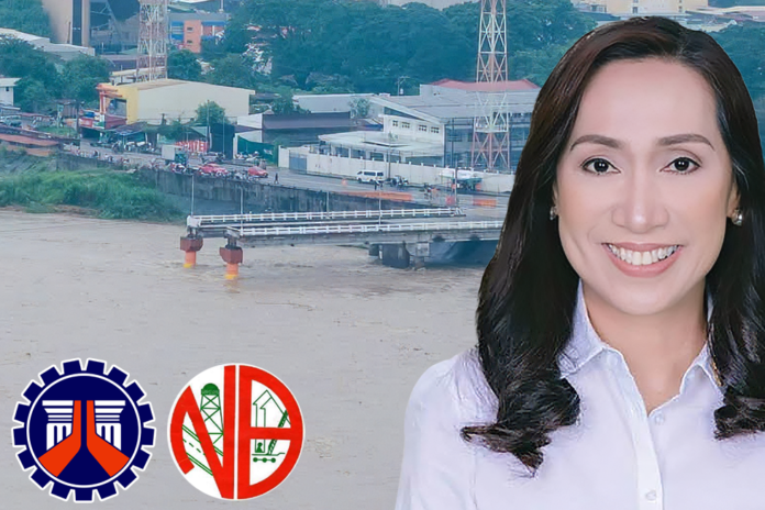 Angeles admitted that her husband Vic's construction company, Northern Builders, was responsible for the groundsill on Aquino Bridge in 2022. The DPWH groundsill project costs P73,765,257.64.