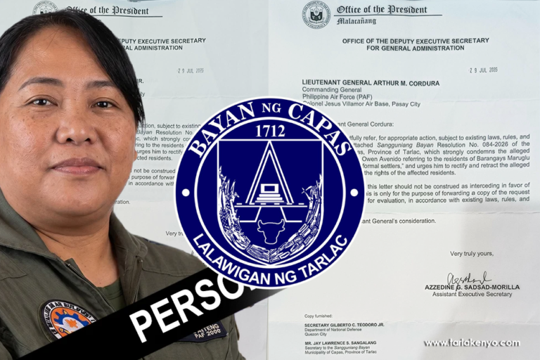 The local legislative measure strongly condemns statements made by Lt. Col. Owen Avenido, commander of the Colonel Ernesto Ravina Air Base (CERAB), who allegedly referred to the residents of Barangays Maruglu and Sta. Juliana as "informal settlers."