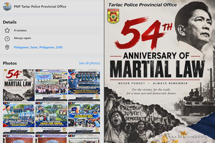 The now-deleted post featured commemorative imagery that included the phrases 