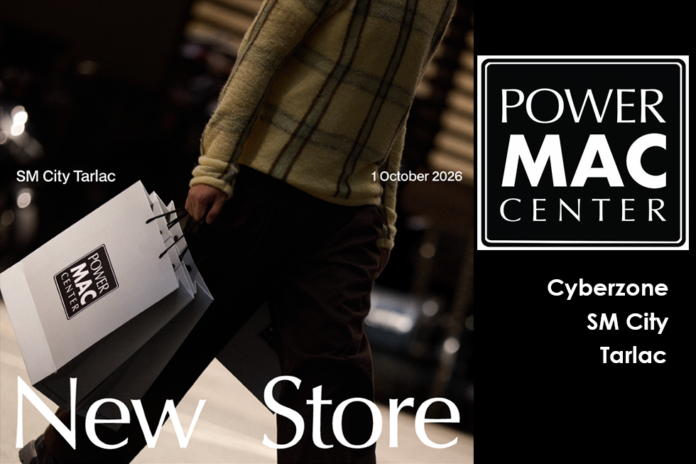 Power Mac Center is now at Cyberzone, SM City Tarlac.